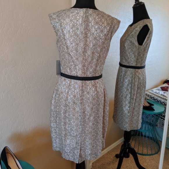 NWT / Helen Berman London / Lace Overlay Dress - Picture 3 of 7